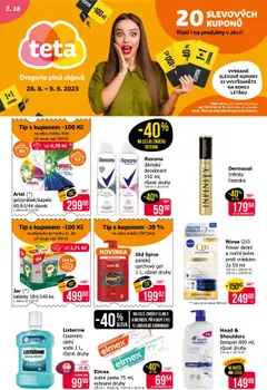 Náhled TETA Drogerie leták platný od 28.08.2025