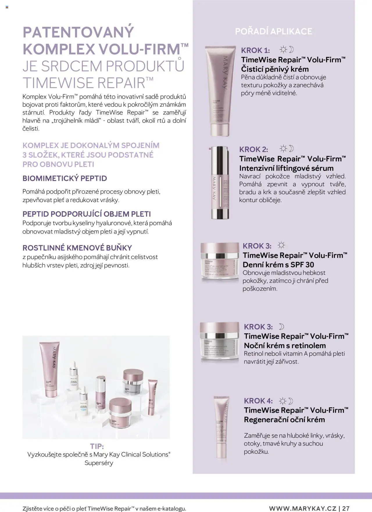 Mary Kay katalog - Průvodce péčí o pleť - strana 27- platný od 22.02.2025
