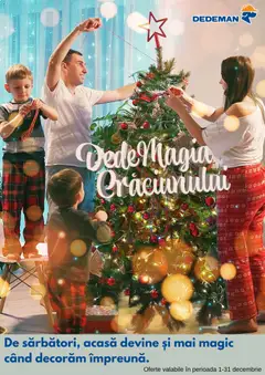 Catalog Dedeman valabil de la 01.12.2025