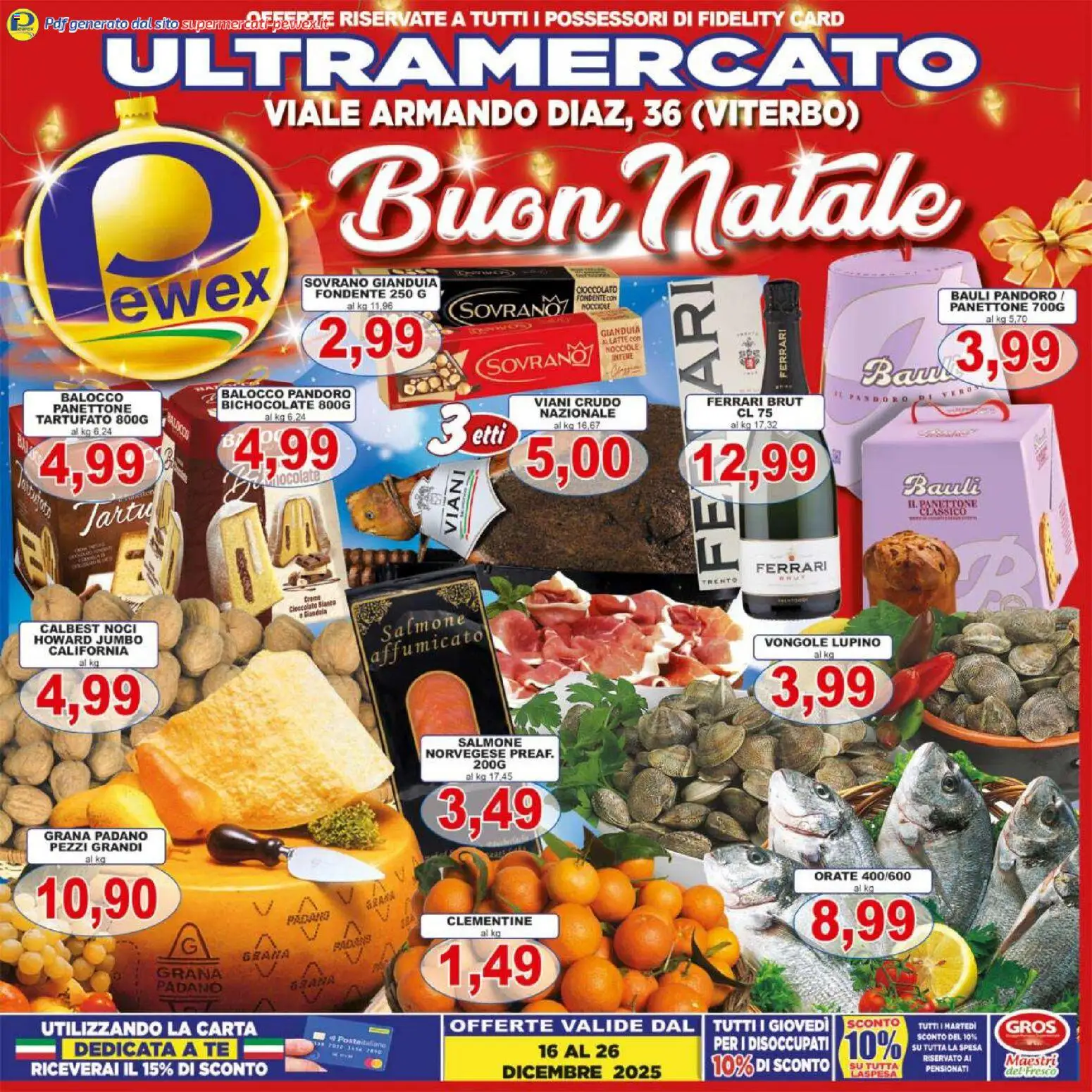 Pewex Viterbo catalogo - pagina 1 - valido dal 16/12/2025