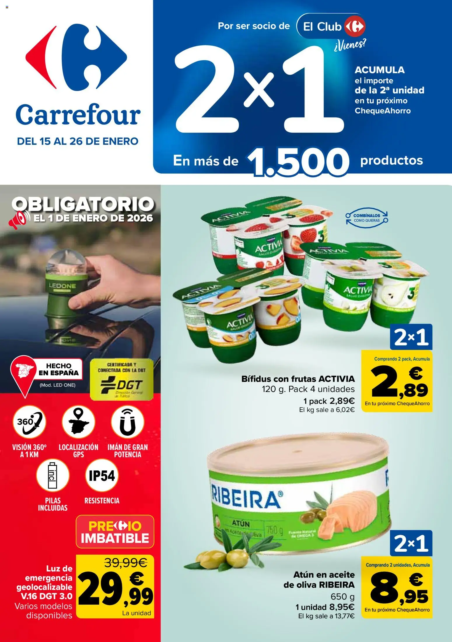Carrefour folleto - Página de 1 - Válido desde 15/01/2026