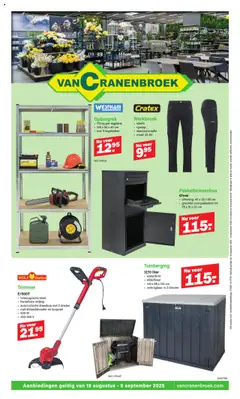 Van Cranenbroek - Folder geldig vanaf 18-08-2025