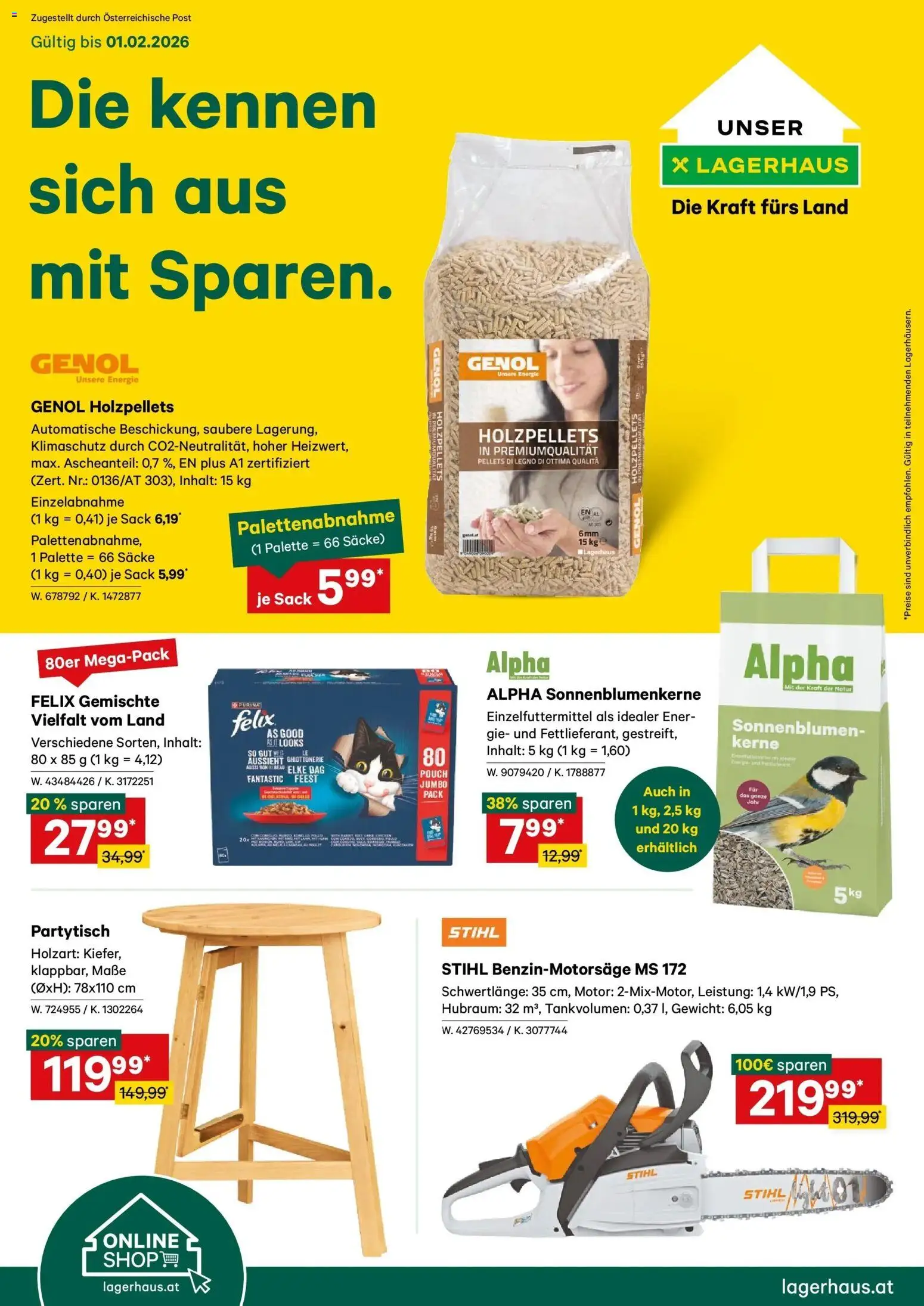 Lagerhaus Wochenangebote - Seite 1- gültig ab 19.01.2026