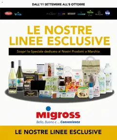 Anteprima Migross Inserto Eccellenze catalogo valida dal 11/09/2025