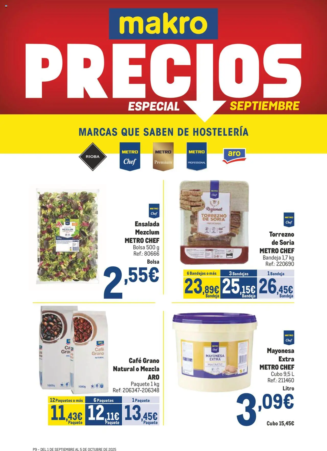 Makro - Precios Norte II - Página de 1 - Válido desde 01/09/2025