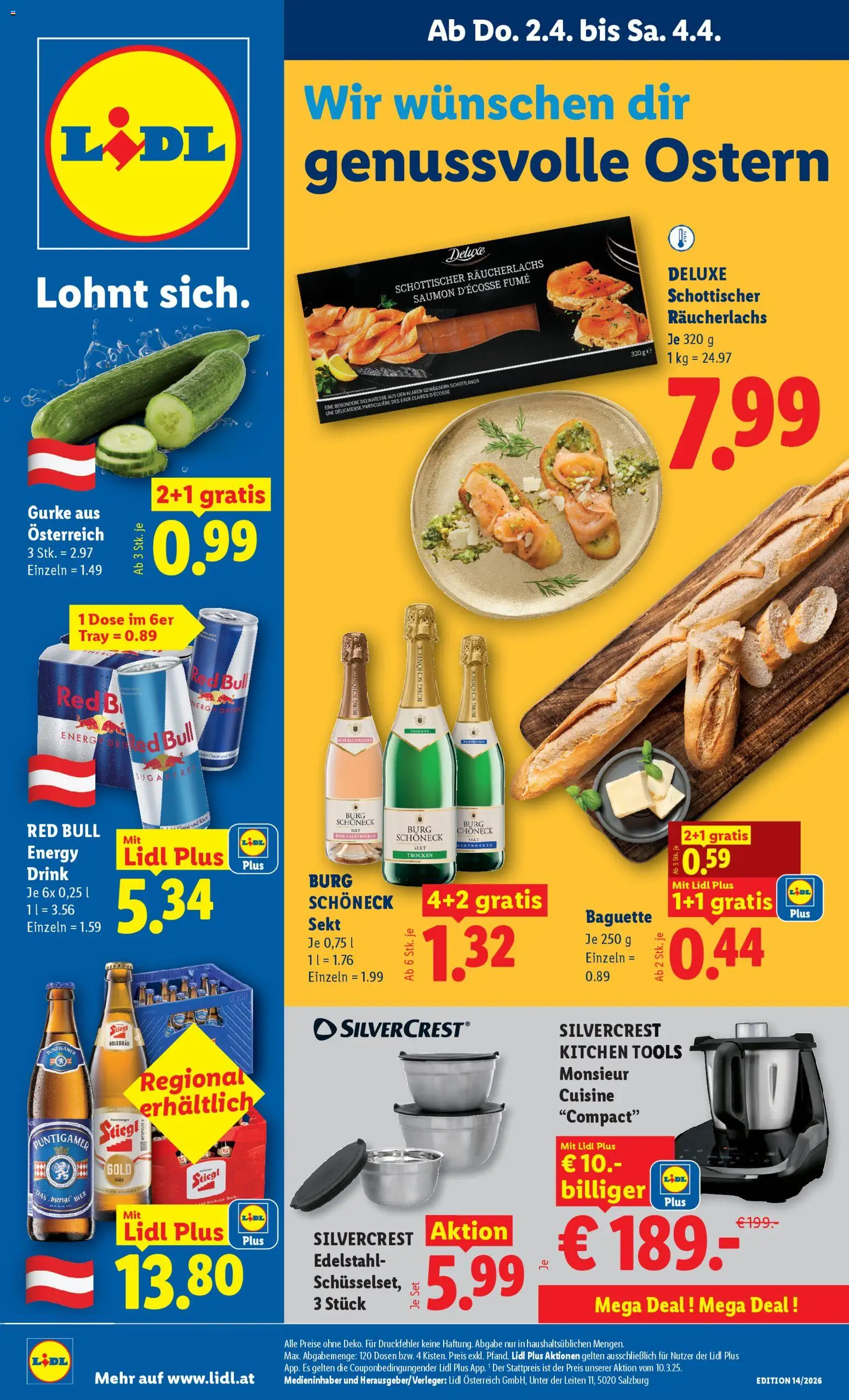 Lidl - Flugblatt - Seite 1- gültig ab 02.04.2026