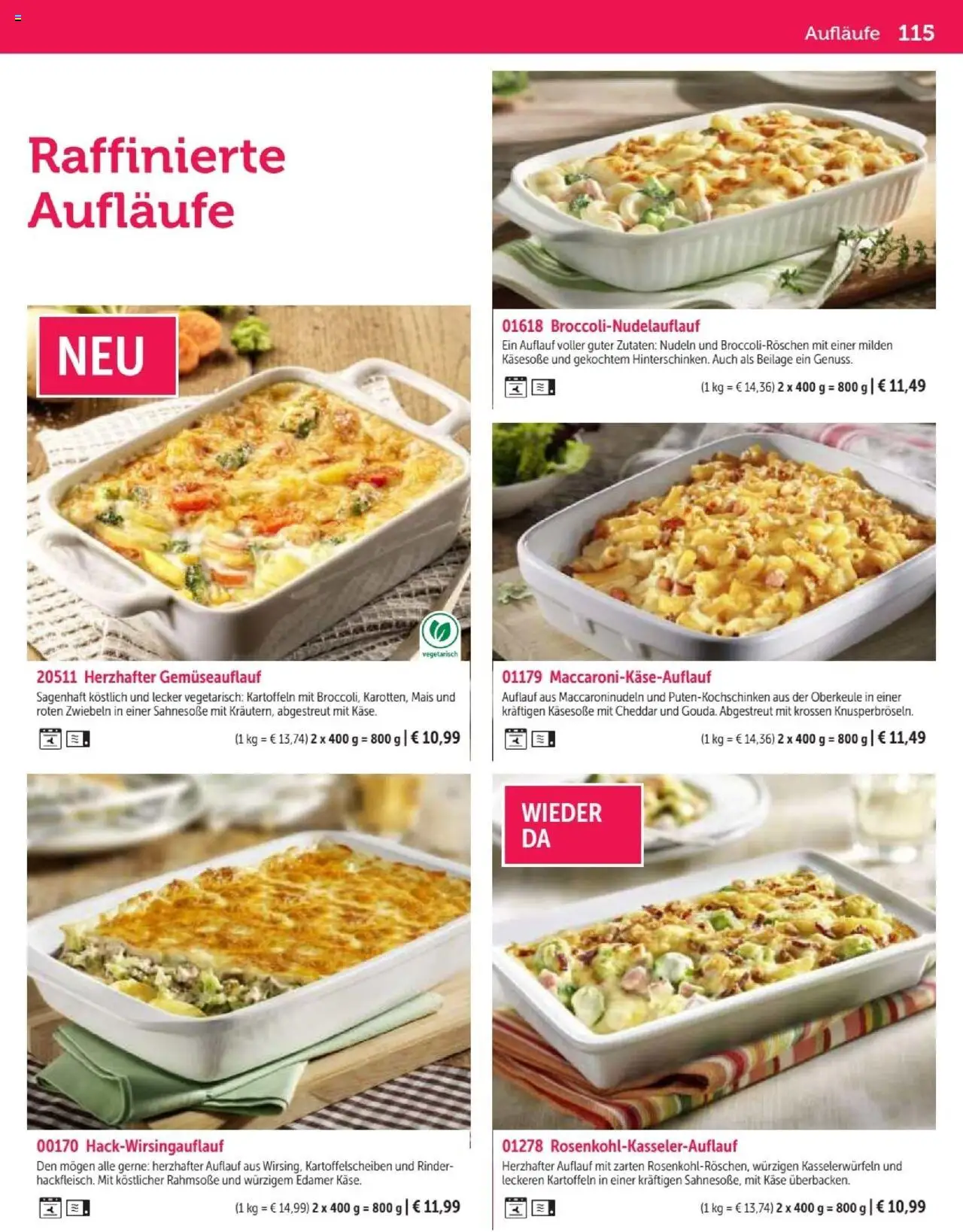 Bofrost Katalog - Seite 115 - gültig ab 07.09.2025