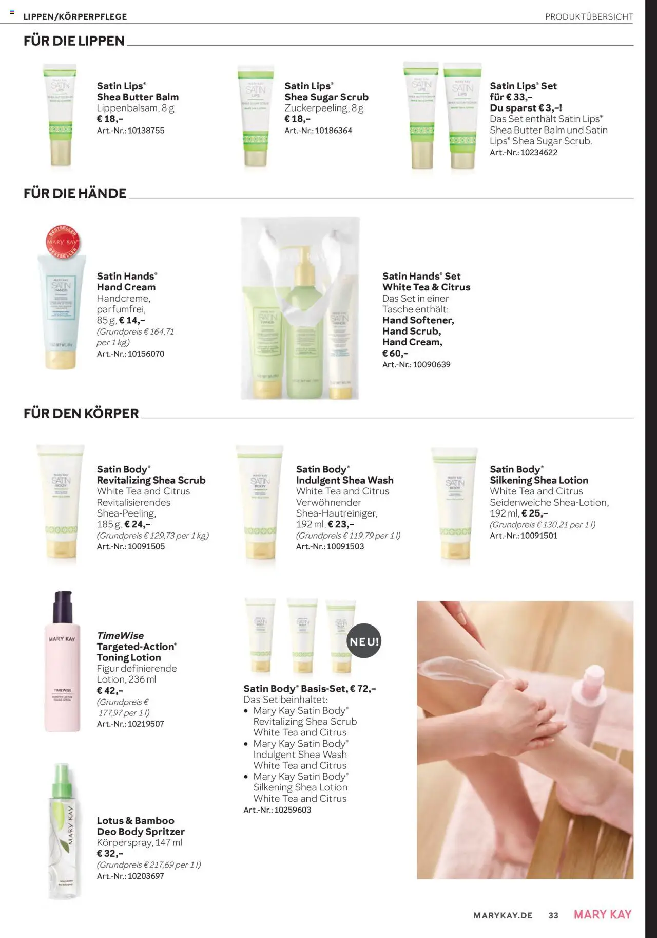 Mary Kay Katalog - Seite 33 - gültig ab 15.10.2025