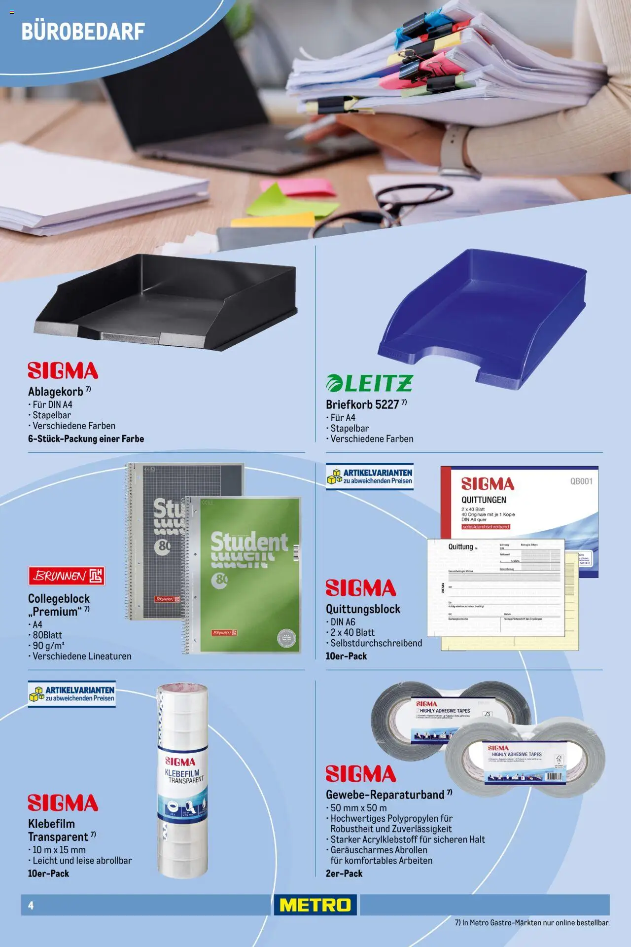 Metro  Office Sortiment - Seite 4 - gültig ab 01.10.2025