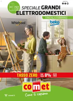 Anteprima Comet Whirlpool e Beko catalogo valida dal 23/01/2026