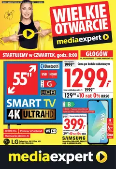 Podgląd Mediaexpert Gazetka - Wielkie otwarcie Głogów ważny od 23.10.2025