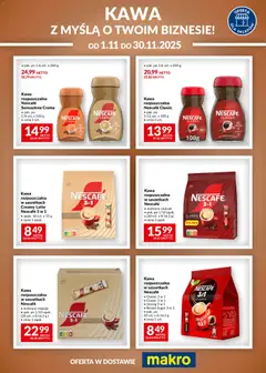 Podgląd Makro Gazetka - Kawa Nescafe ważny od 01.11.2025