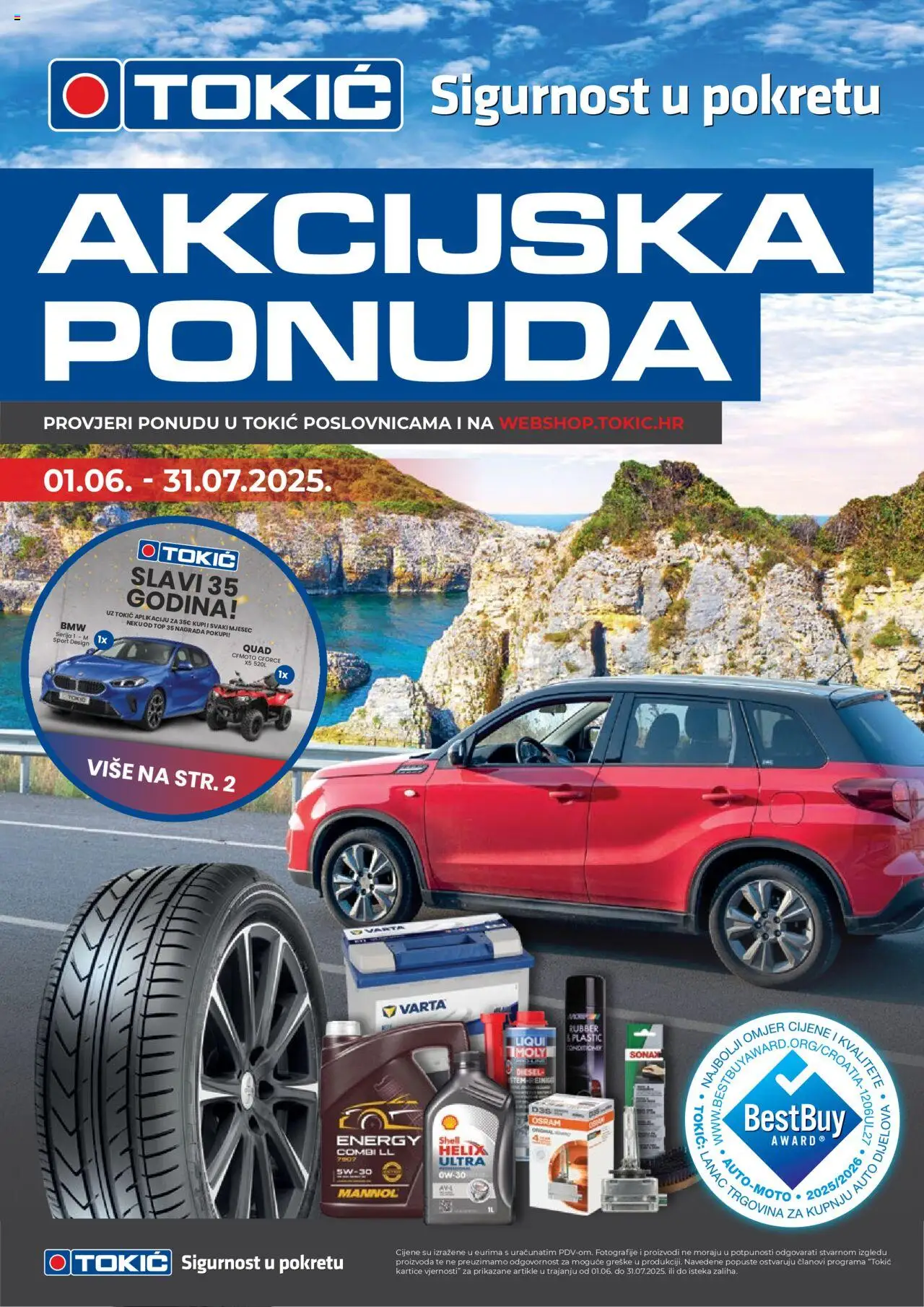 Katalog Tokić - stranica 1- važeći od 01.06.2025
