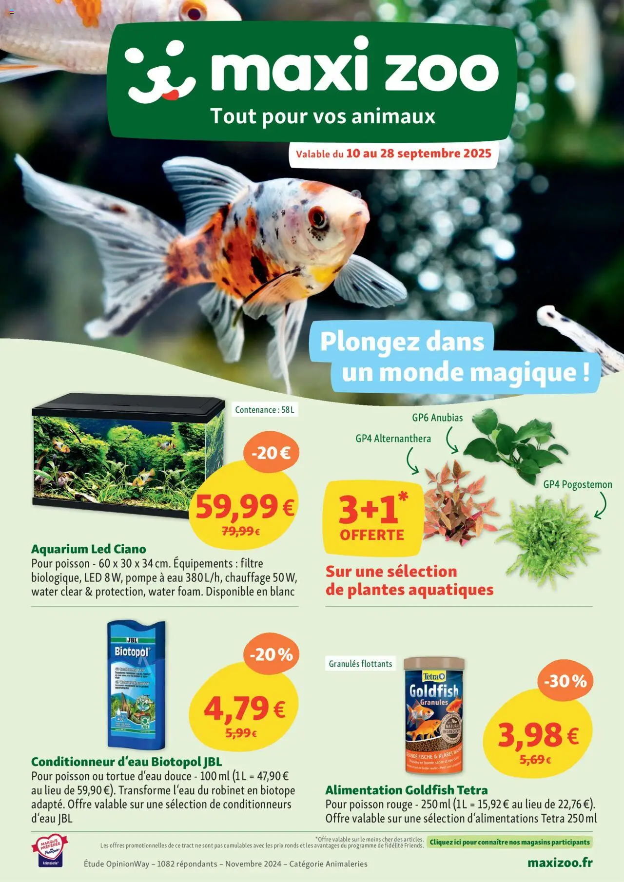 Maxi ZOO catalogue - page 1 - valable à partir du 10/09/2025