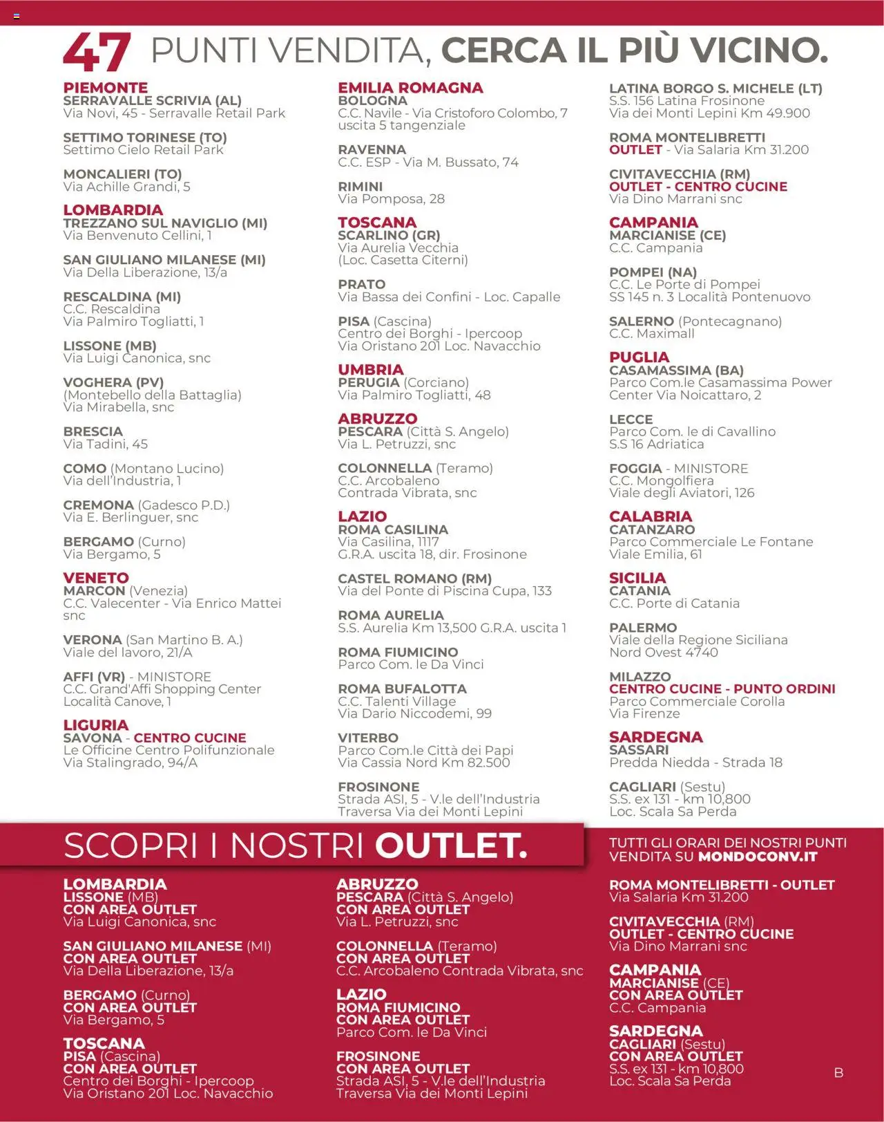 Volantino Mondo Convenienza	 - pagina 194 - valido dal 09/09/2025