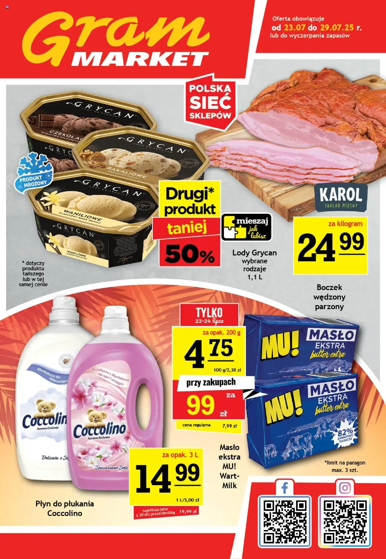 Gram Market Gazetka - strona 1- ważny od 23.07.2025