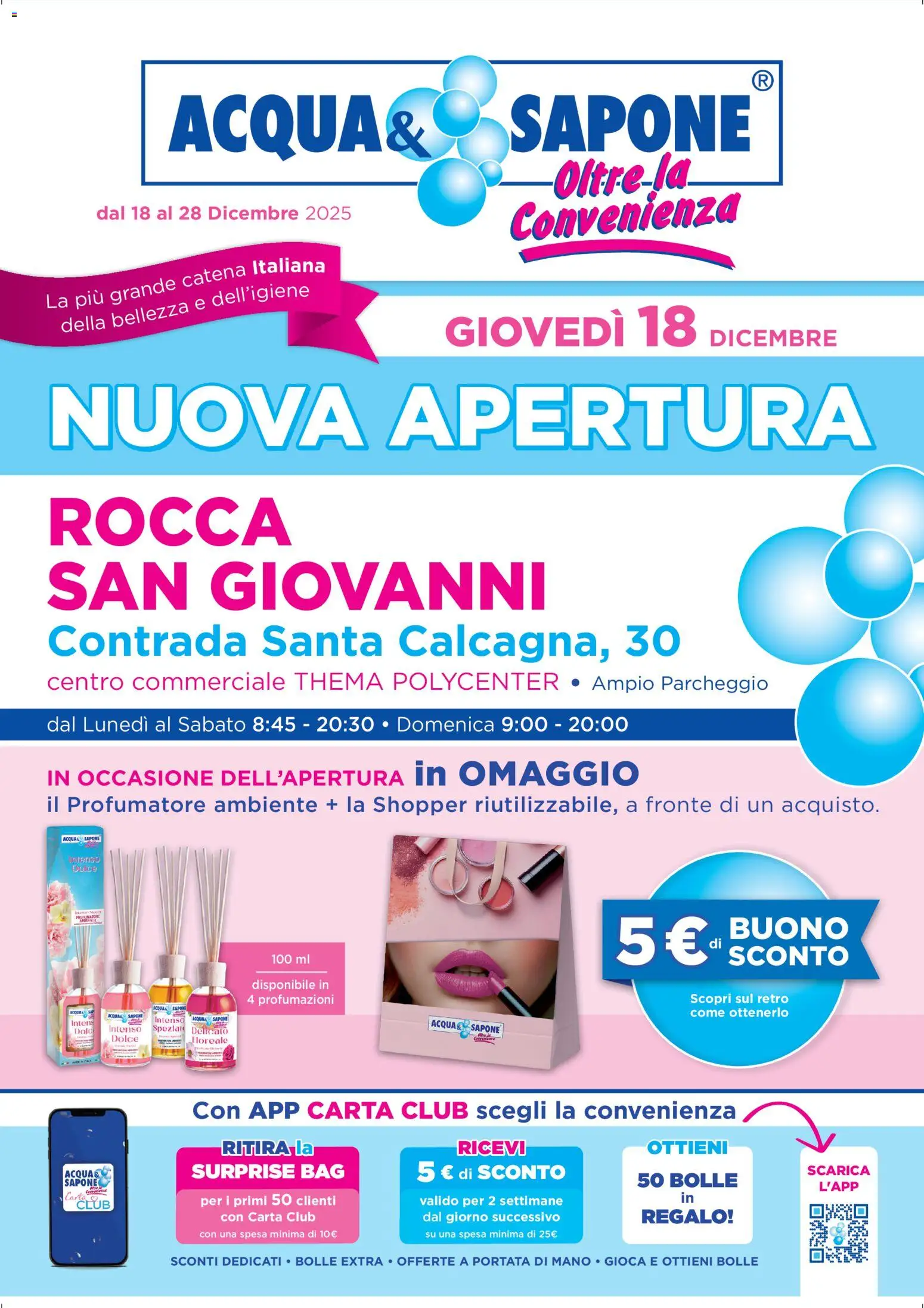 Acqua e Sapone Rocca San Giovanni catalogo - pagina 1 - valido dal 18/12/2025