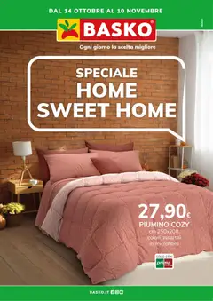 Anteprima Basko Home Sweet Home catalogo valida dal 14/10/2025