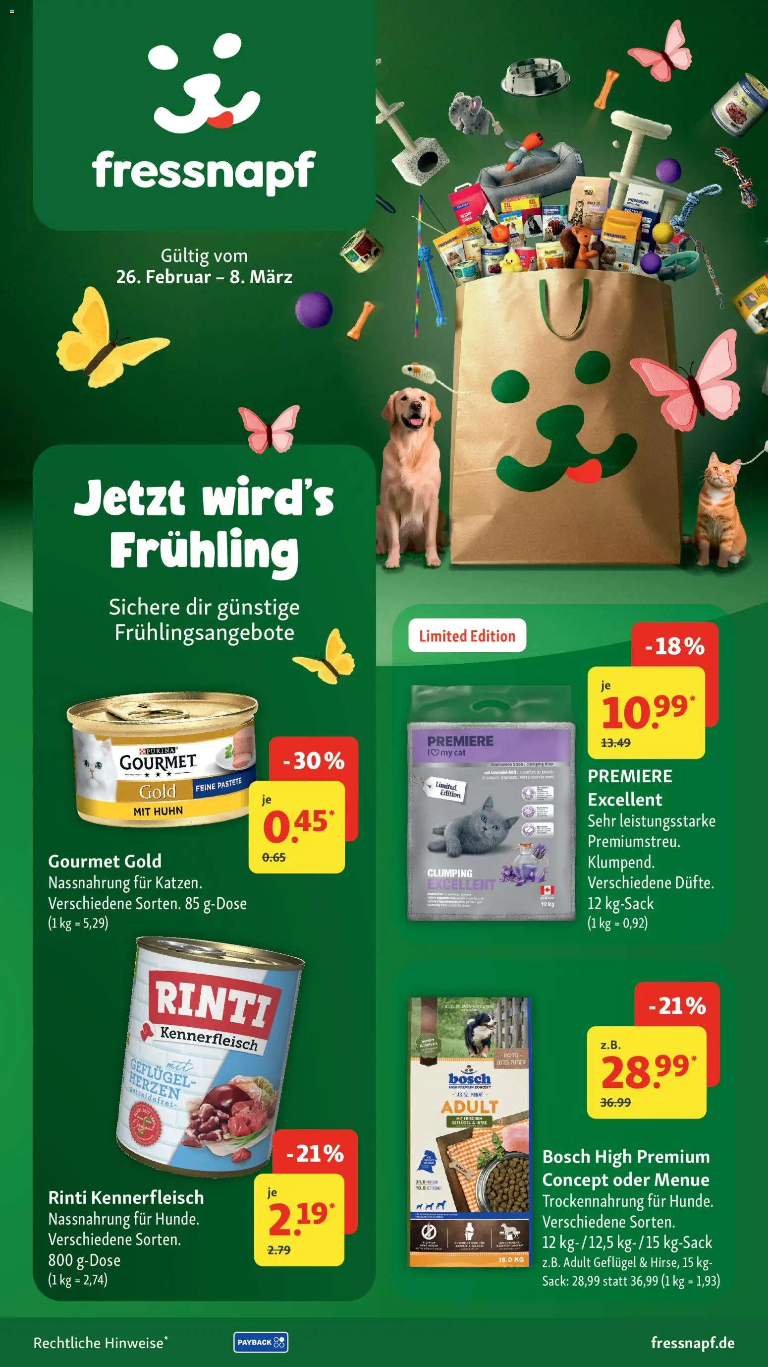 Fressnapf Prospekt - Seite 1 - gültig ab 26.02.2026