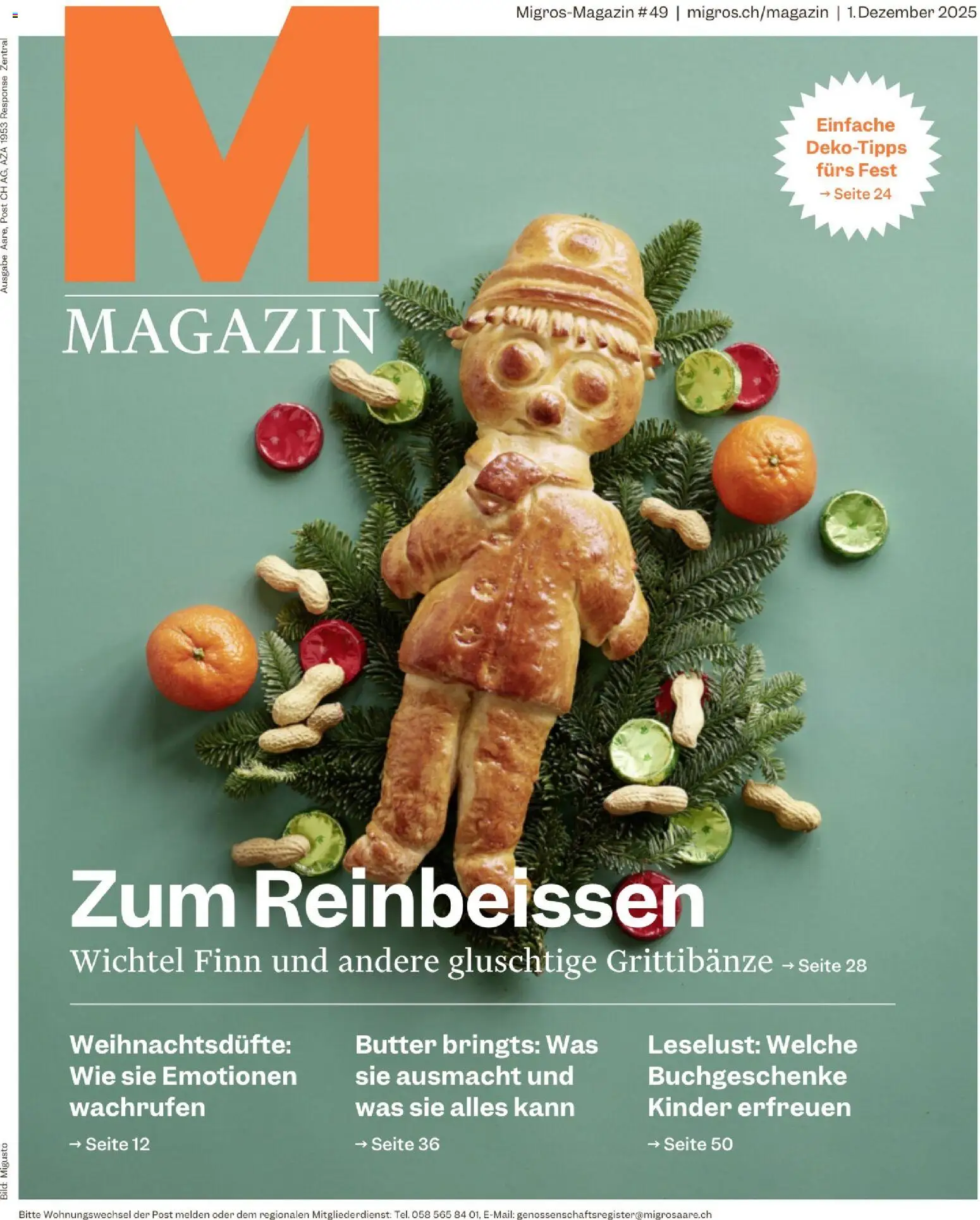 Migros Magazin - Seite 1- gültig ab 02.12.2025