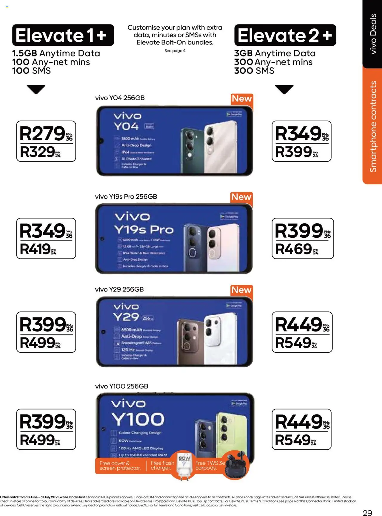 Cell C - Contract Deals - page 29- valid from 18/06/2025