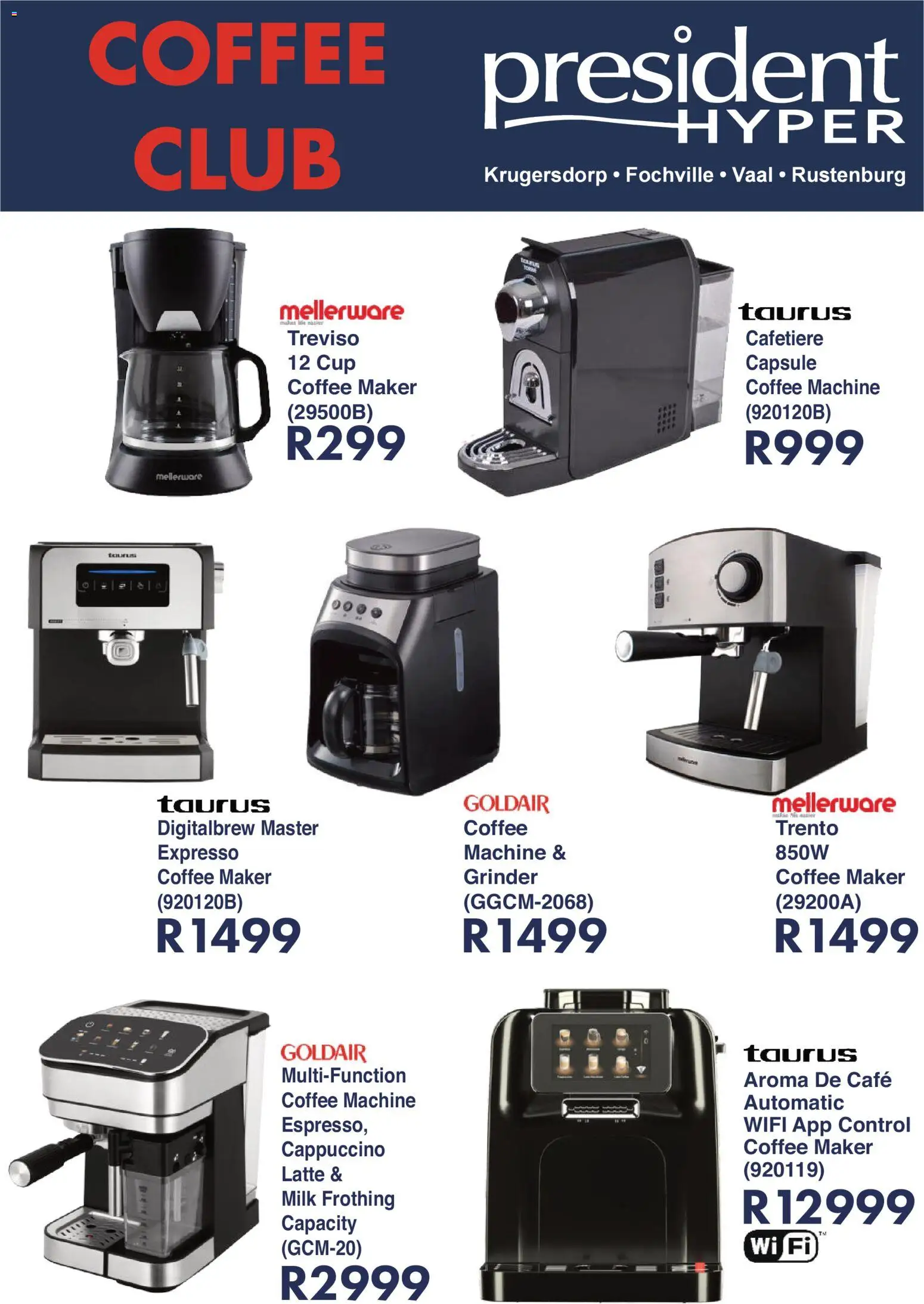President Hyper - Coffee Machines - page 1- valid from 17/12/2025