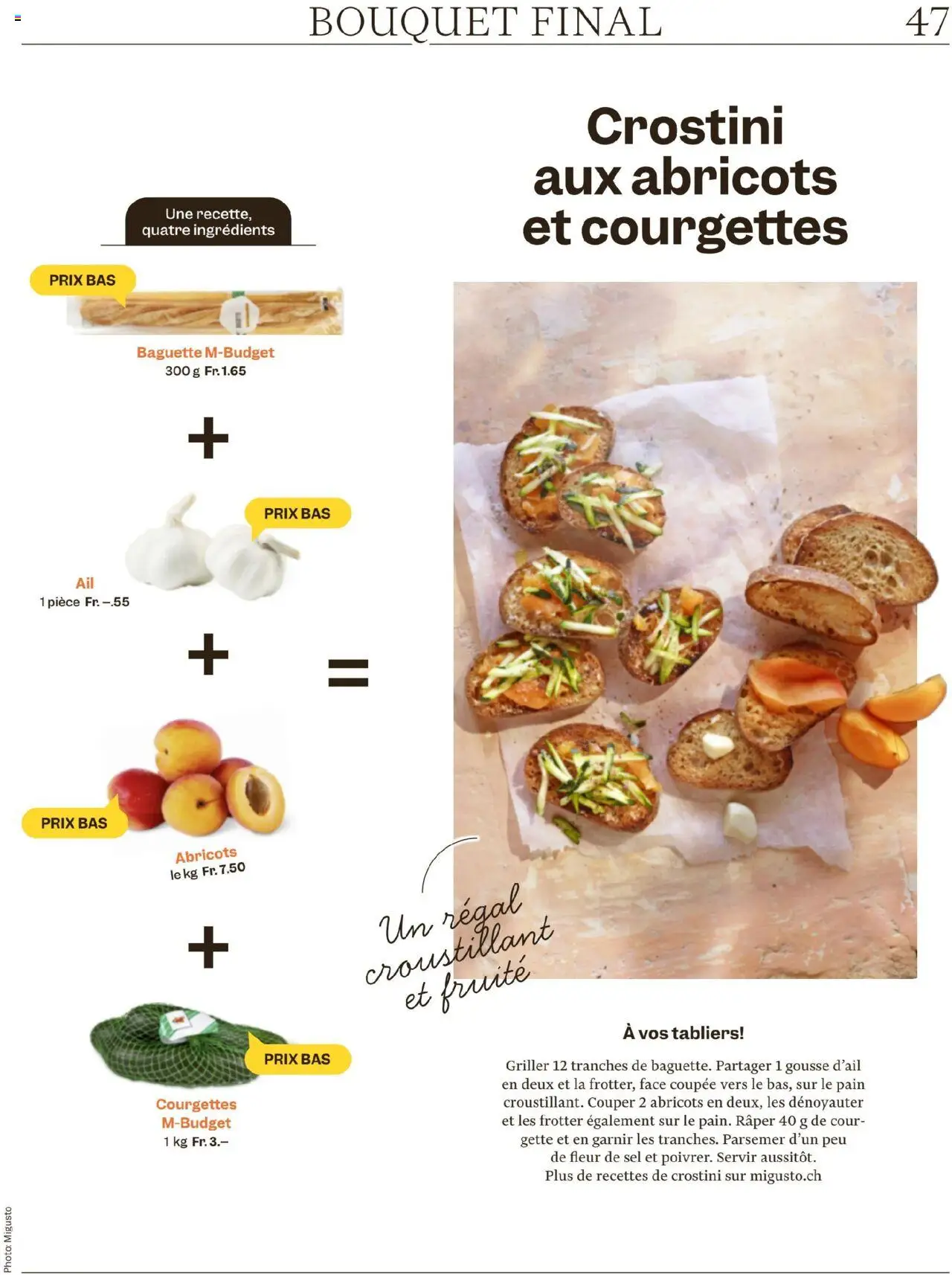Migros - Magazin FR - Seite 47- gültig ab 22.07.2025