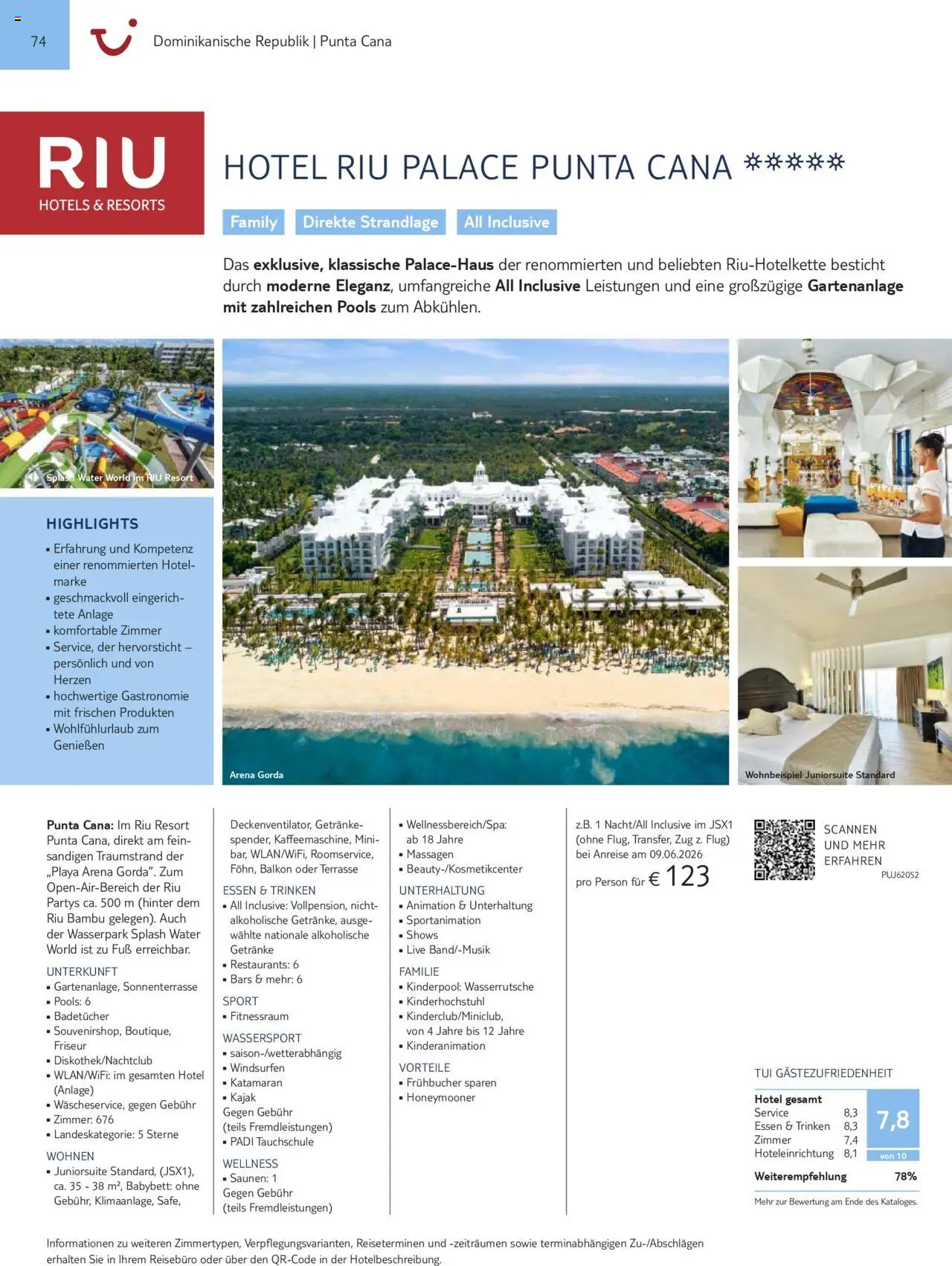 TUI Prospekt Mittelamerika & Karibik 2025/26	 - Seite 74 - gültig ab 01.11.2025