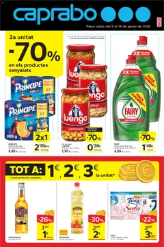 Vista previa del folleto Caprabo folleto válido desde 05/01/2026