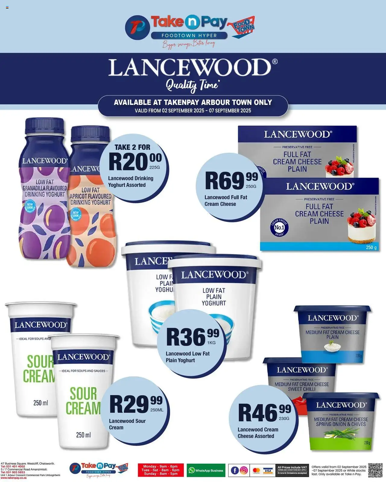 Take n Pay Lancewood Quality Time - page 1- valid from 02/09/2025