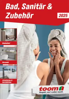 Vorschau Toom Baumarkt Bad & Sanitär  gültig ab 01.09.2025