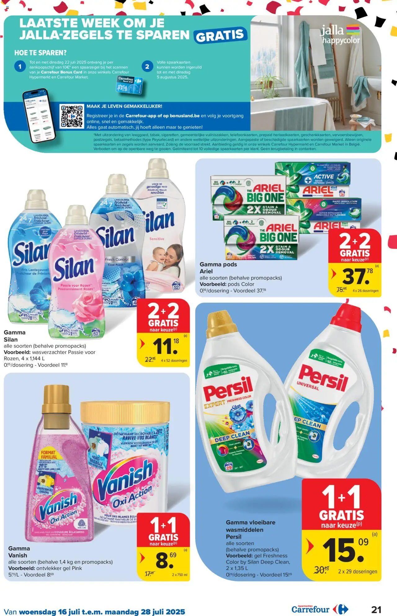 Carrefour folder week 29 - pagina 21- geldig vanaf 16/07/2025