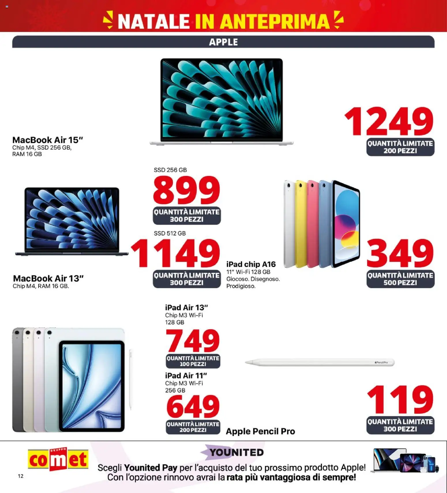 Volantino Comet	 - pagina 12 - valido dal 03/12/2025