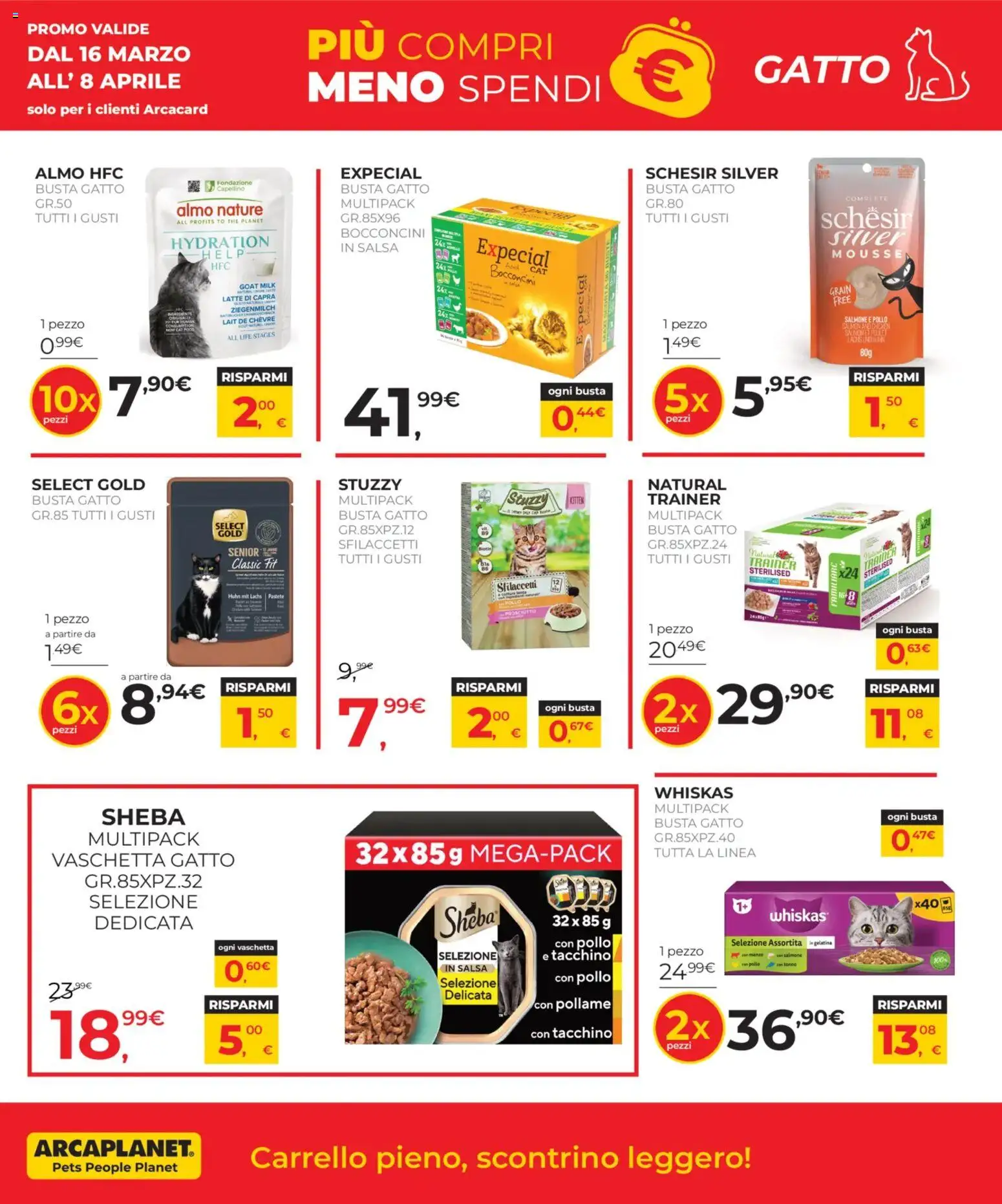 Arcaplanet volantino - pagina 5 - valido dal 16/03/2026