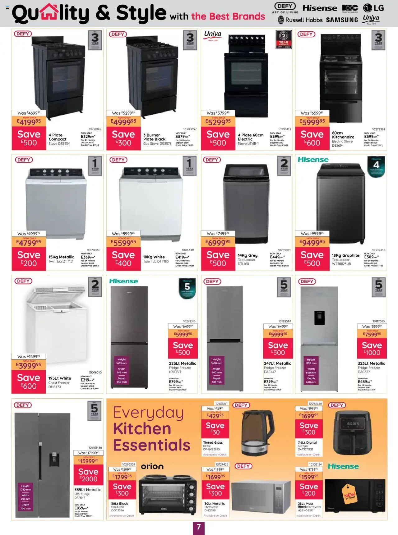 Bradlows Eswatini Catalogue - page 7- valid from 17/07/2025