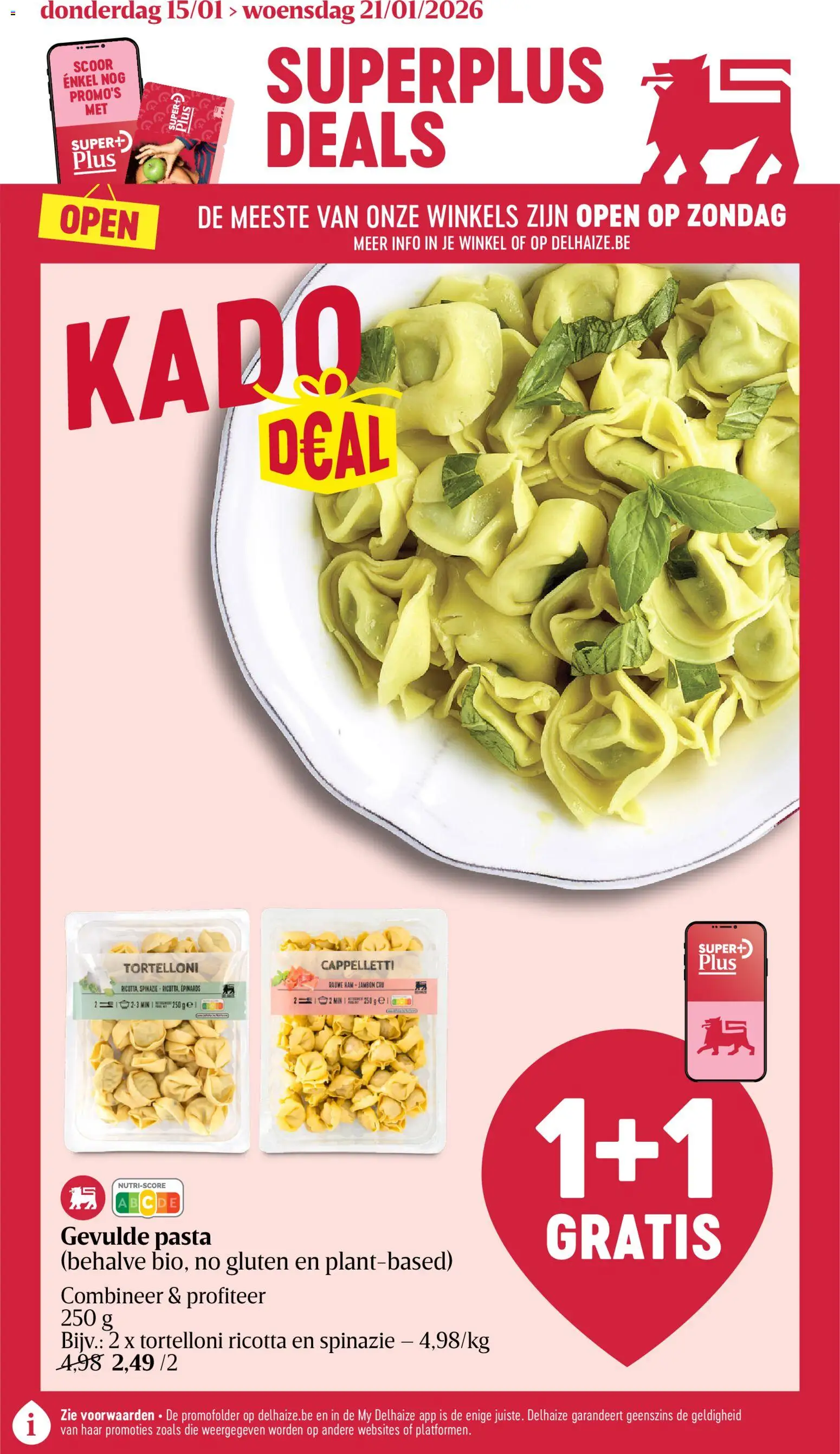 Delhaize folder week 3 - pagina 1- geldig vanaf 15/01/2026