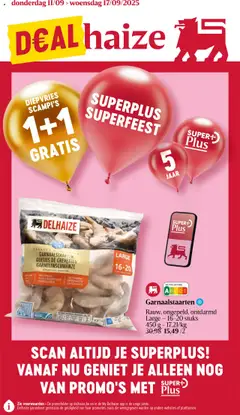 Delhaize folder week 37 geldig vanaf 11/09/2025