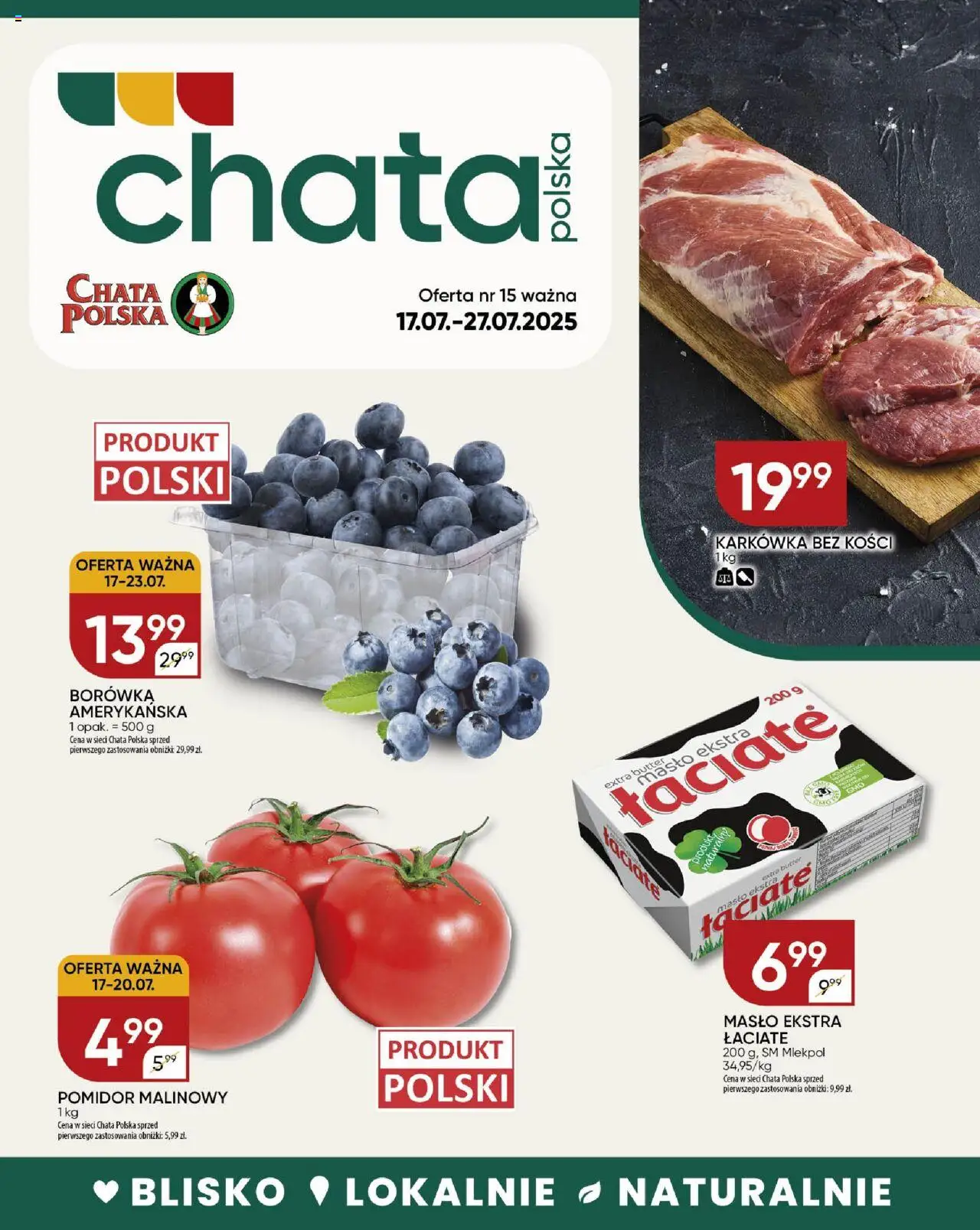 Chata Polska Gazetka - strona 1- ważny od 17.07.2025