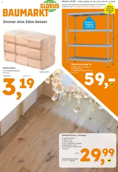 Vorschau Globus Baumarkt Prospekt 	 gültig ab 06.10.2025