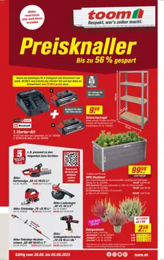 Vorschau Toom Baumarkt Prospekt 	 gültig ab 30.08.2025