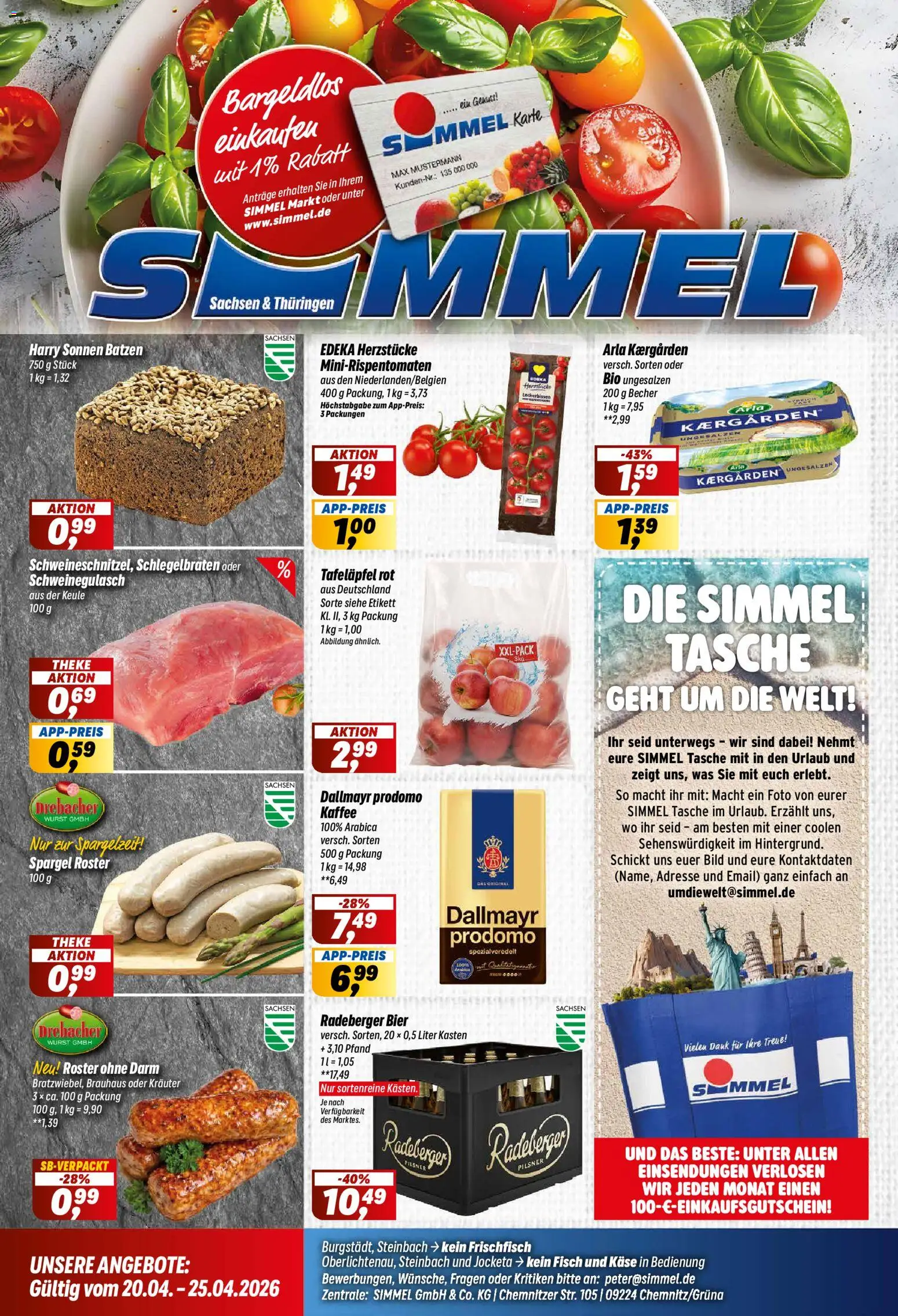 Simmel Prospekt 	 - Seite 1 - gültig ab 20.04.2026