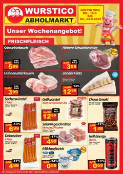 Vorschau Wurstico Abholmarkt Flugblatt gültig ab 18.09.2025