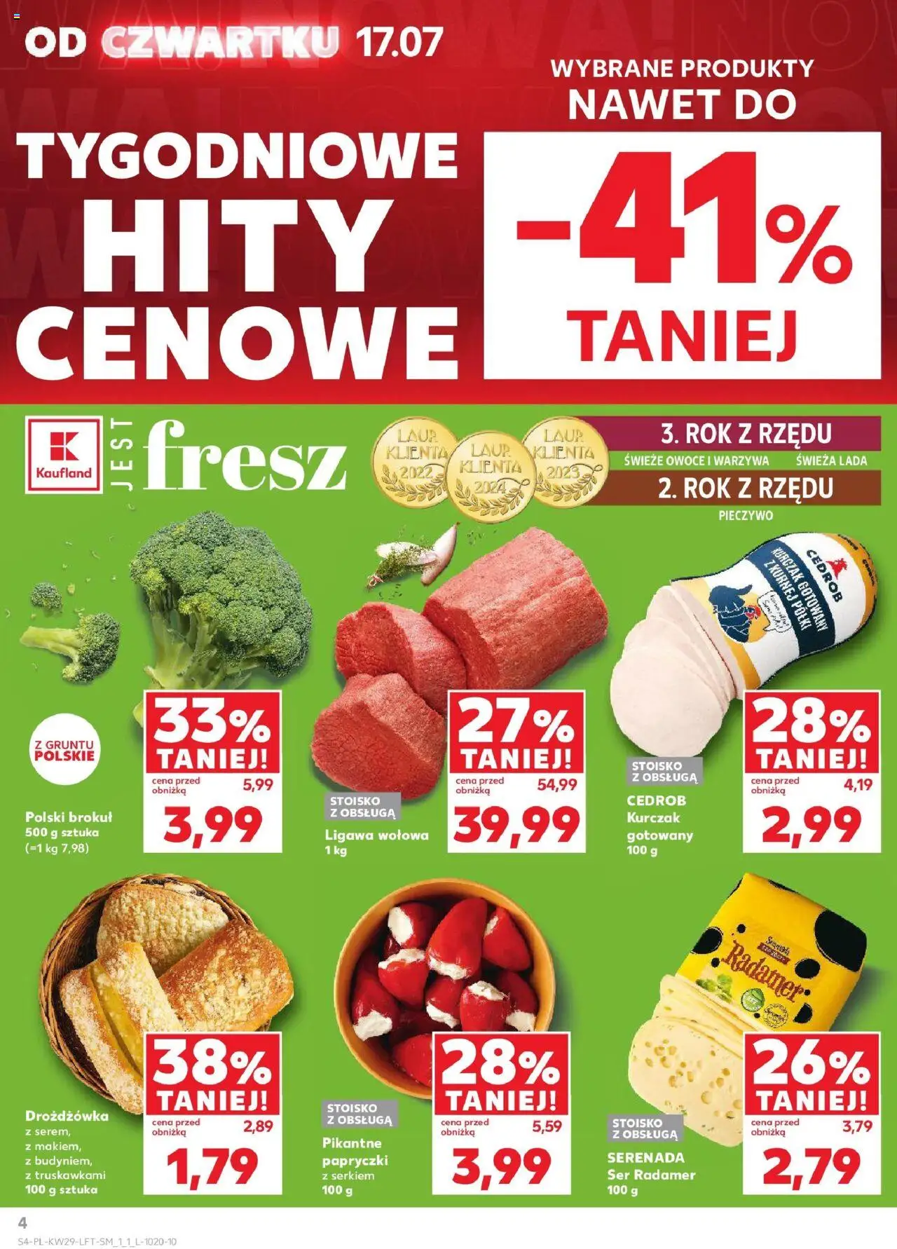 Kaufland gazetka - strona 4- ważny od 17.07.2025
