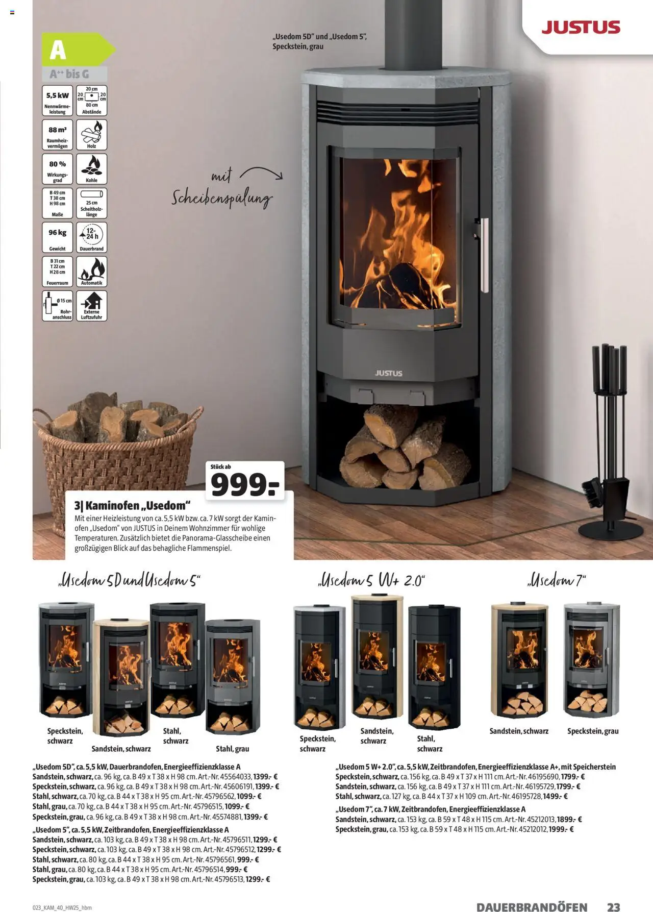 Hagebau Kaminöfen - Seite 23 - gültig ab 07.07.2025