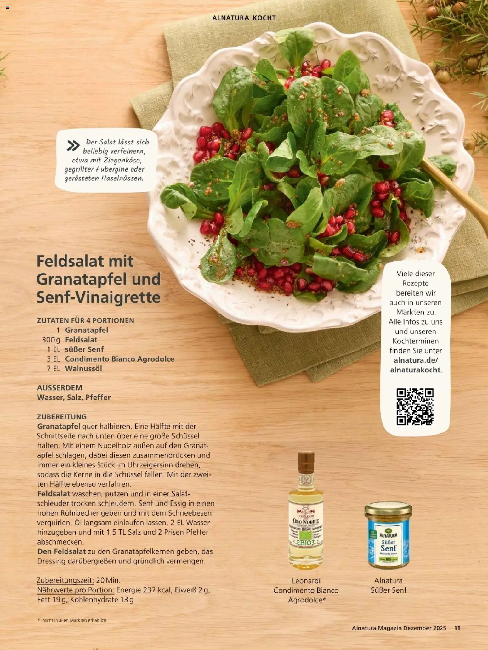 Alnatura Prospekt - Seite 11 - gültig ab 01.12.2025