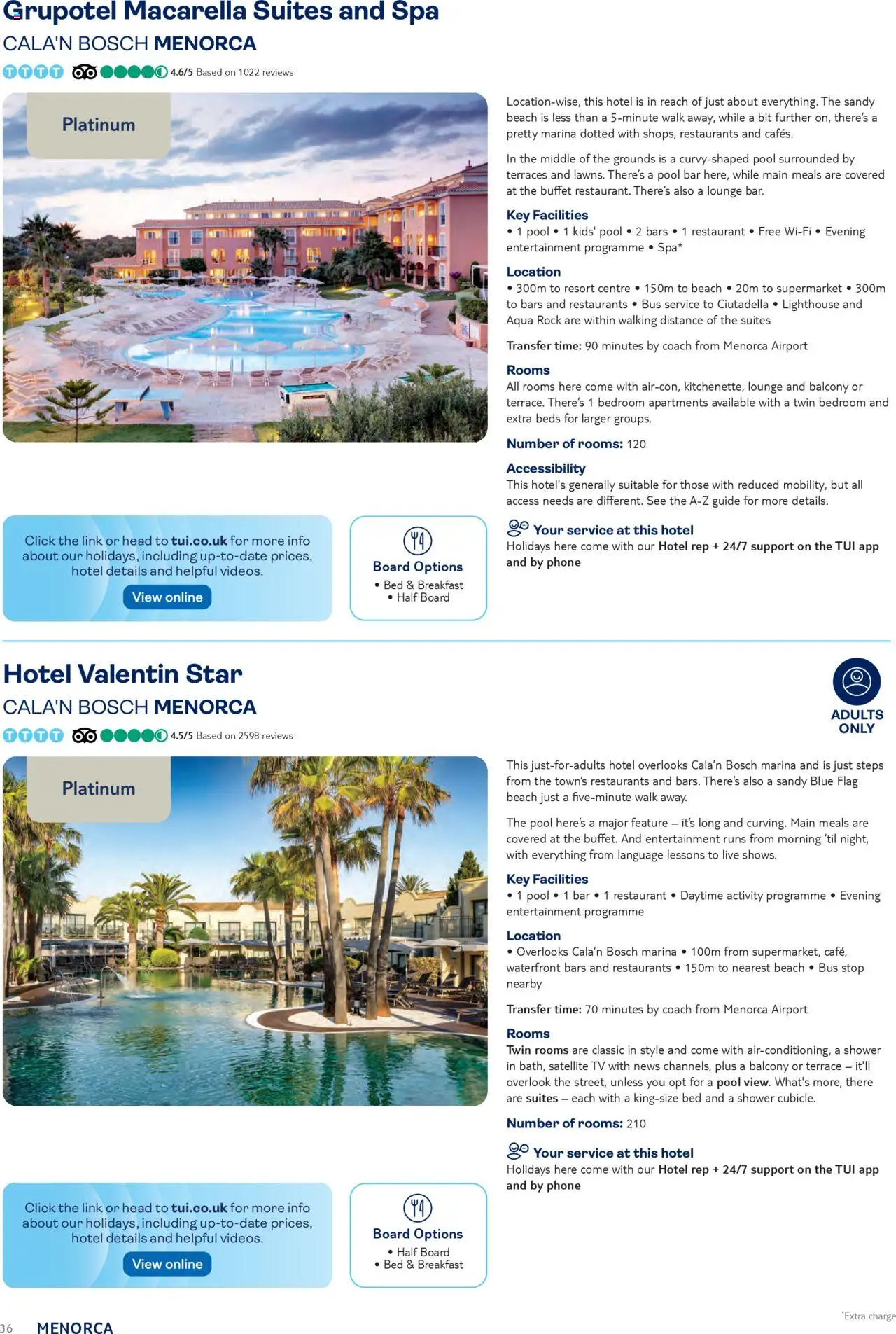 TUI - Premium Collection NOVEMBER 2025 – APRIL 2027 - page 36- valid from 01/11/2025
