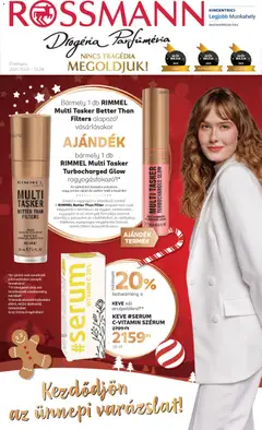 Előnézet Rossmann Szórólap - Karácsonyi érvényes 2025.11.03.-tól
