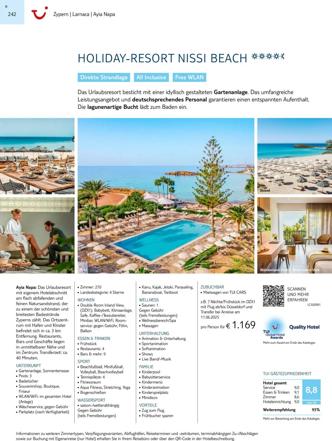 TUI  Südeuropa & Nordafrika 2025/26 - Seite 242 - gültig ab 01.01.2025