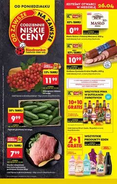 Podgląd Biedronka gazetka od poniedziałku ważny od 20.04.2026