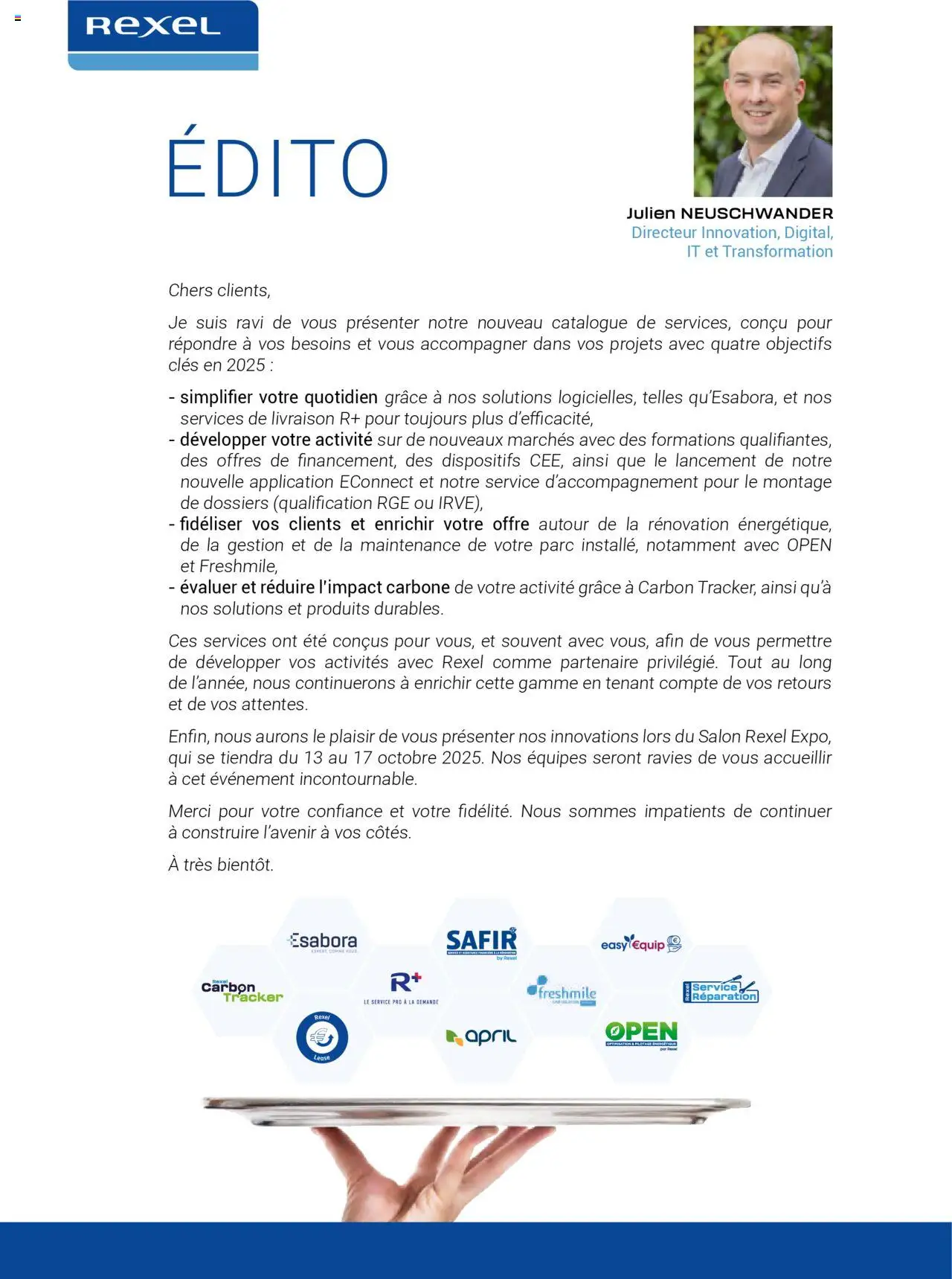 Rexel - Guide des Services - page 2 - valable à partir du 16/07/2025